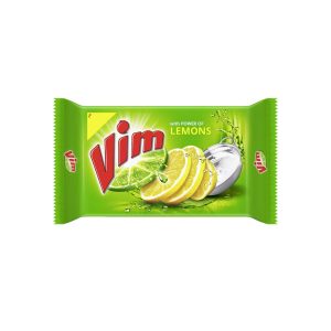 Vim Lemon Dishwash Bar 125 grams