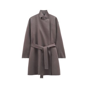 Oversized Wool Wrap Coat Jacket Calvin Klein